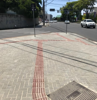 Restauração Calçada DIE - Criciúma/SC