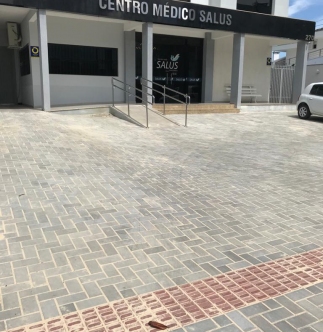 Restauração Calçada Clínica Salus