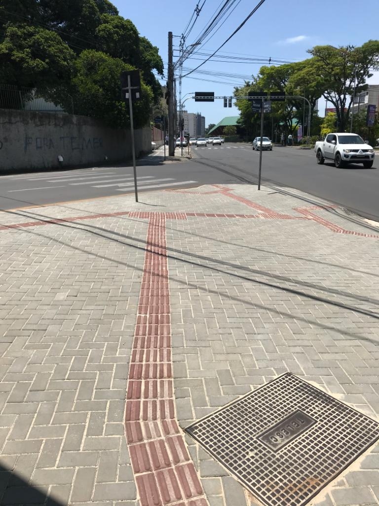 Restauração Calçada DIE - Criciúma/SC